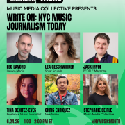 Write On: New York City Music Journalism Today